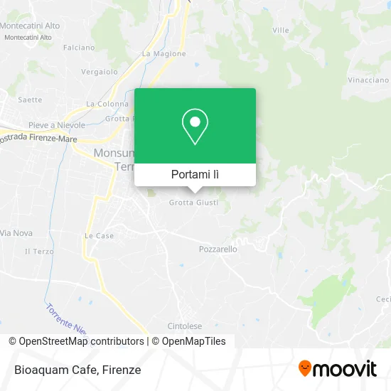 Mappa Bioaquam Cafe