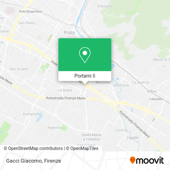 Mappa Gacci Giacomo