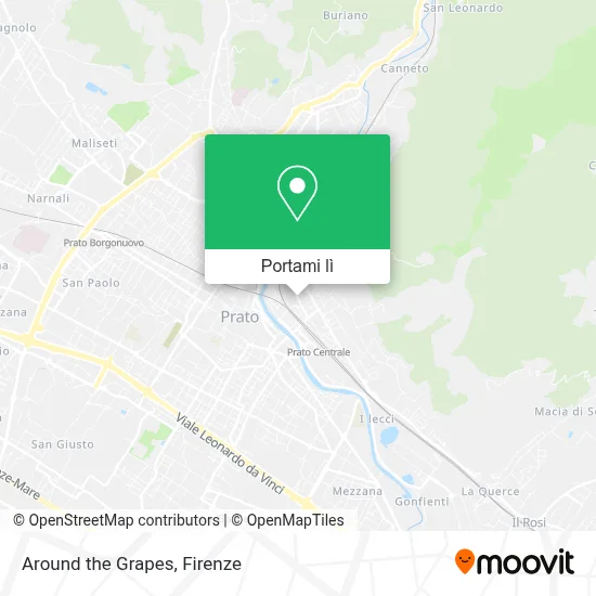 Mappa Around the Grapes