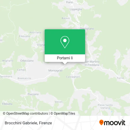 Mappa Brocchini Gabriele