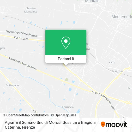 Mappa Agraria il Semaio Snc di Morosi Gessica e Biagioni Caterina