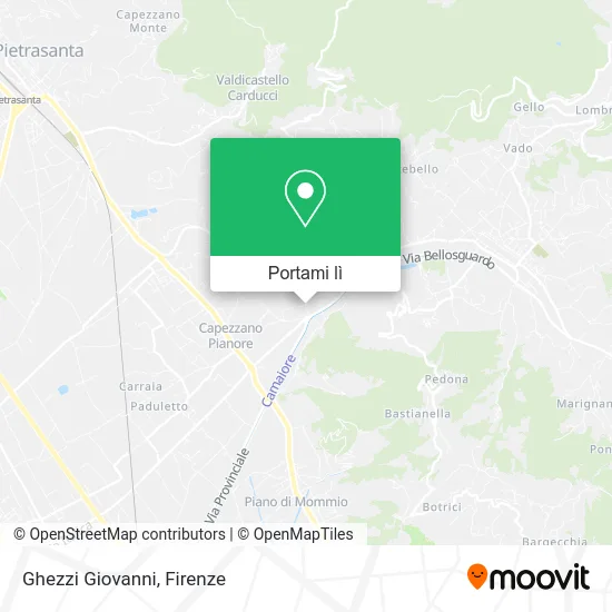 Mappa Ghezzi Giovanni