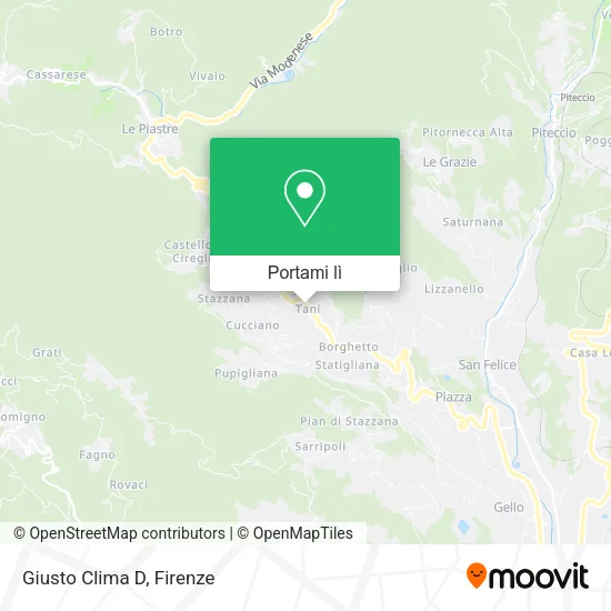 Mappa Giusto Clima D