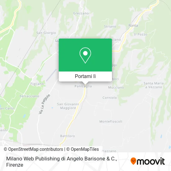 Mappa Milano Web Publishing di Angelo Barisone & C.