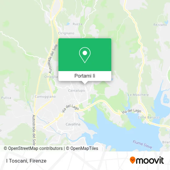 Mappa I Toscani