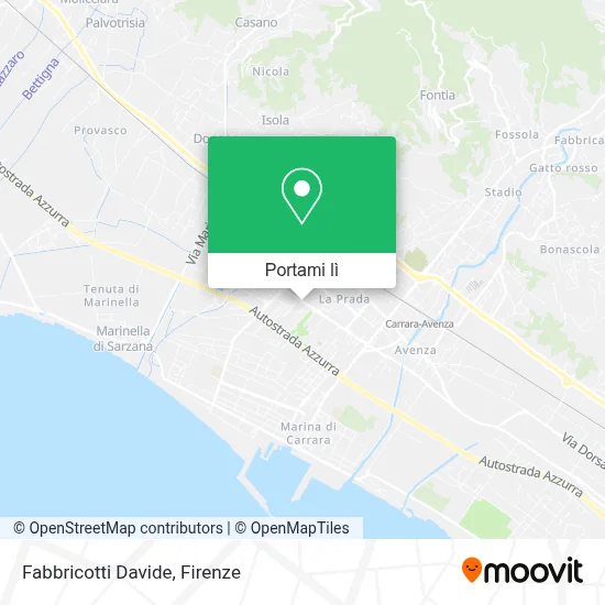 Mappa Fabbricotti Davide