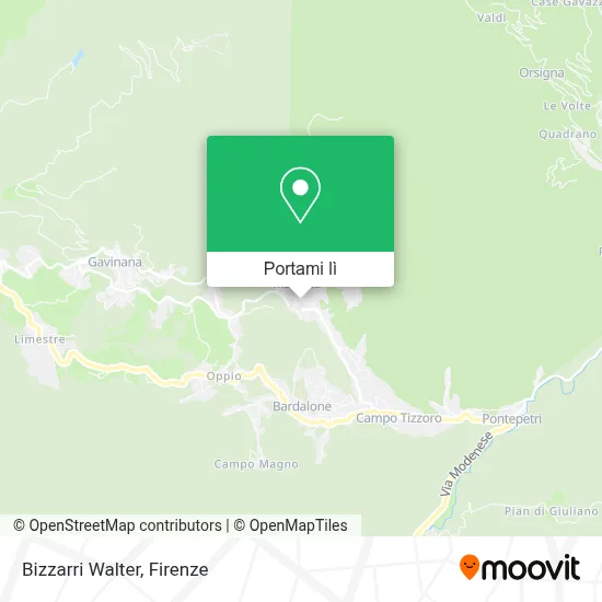 Mappa Bizzarri Walter