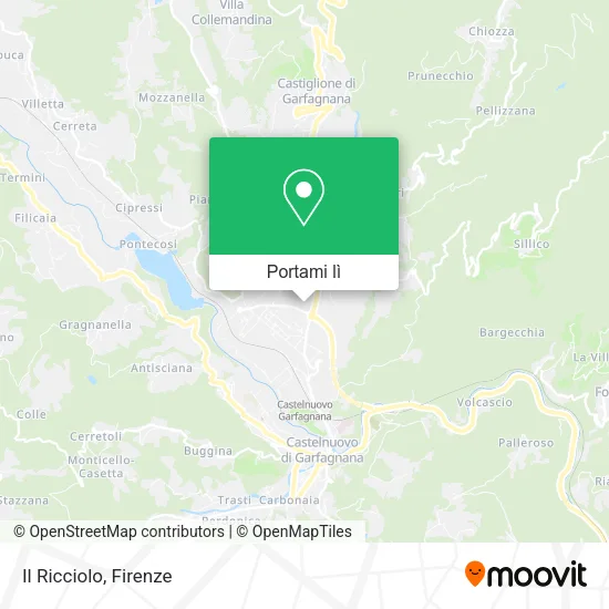 Mappa Il Ricciolo