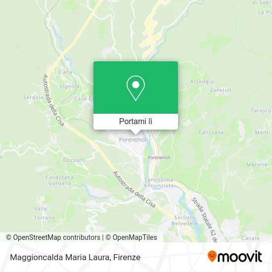 Mappa Maggioncalda Maria Laura