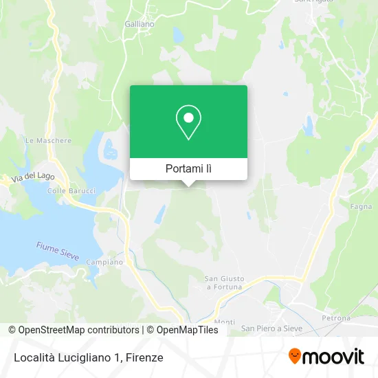 Mappa Località Lucigliano  1