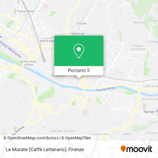 Mappa Le Murate (Caffè Letterario)