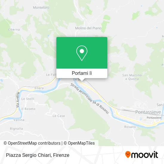 Mappa Piazza Sergio Chiari