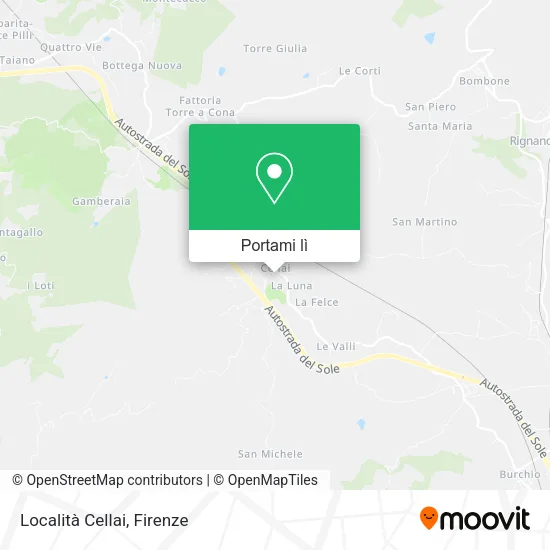 Mappa Località Cellai