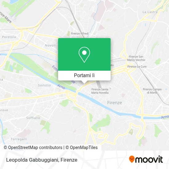 Mappa Leopolda Gabbuggiani