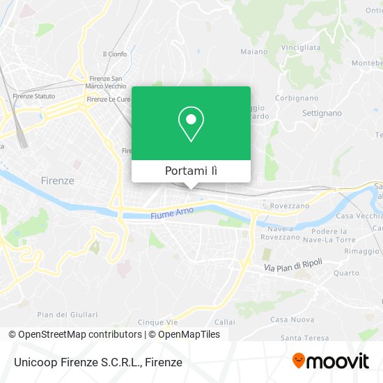 Mappa Unicoop Firenze S.C.R.L.