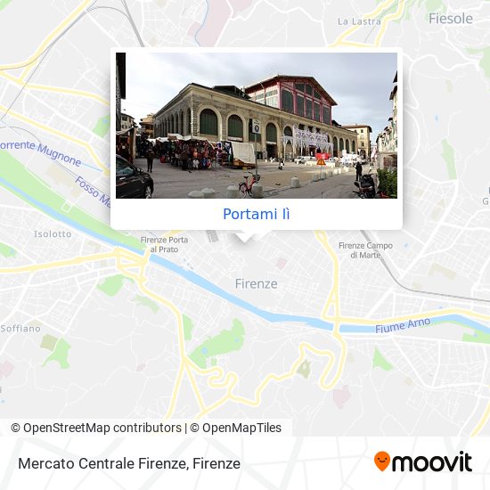 Mappa Mercato Centrale Firenze