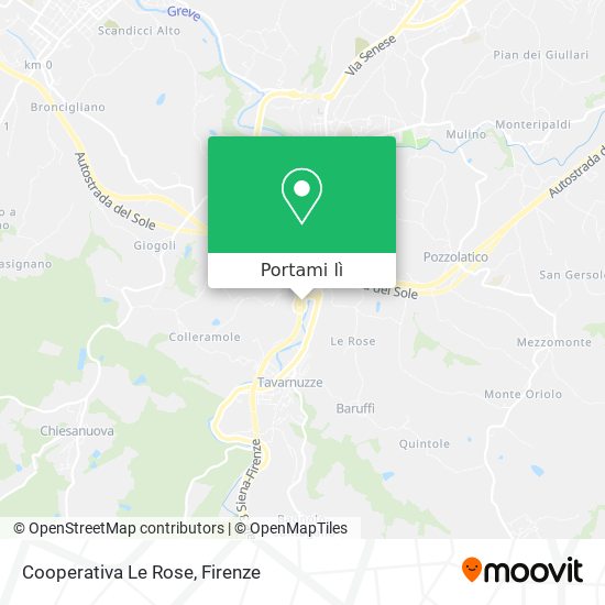 Mappa Cooperativa Le Rose