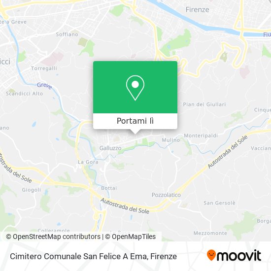 Mappa Cimitero Comunale San Felice A Ema