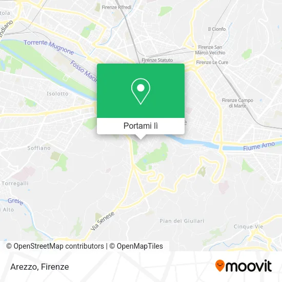 Mappa Arezzo