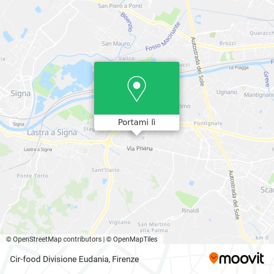 Mappa Cir-food Divisione Eudania