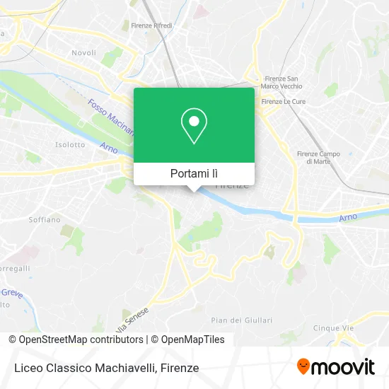 Mappa Liceo Classico Machiavelli