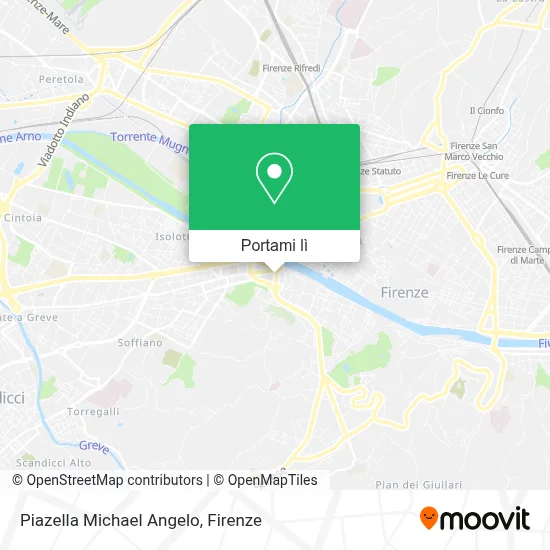 Mappa Piazella Michael Angelo