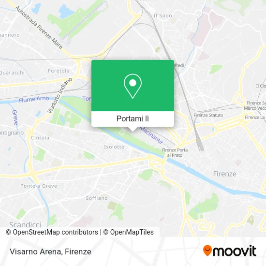 Mappa Visarno Arena