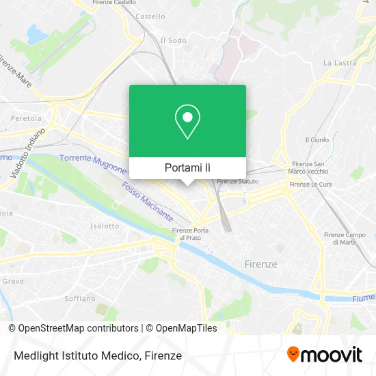 Mappa Medlight Istituto Medico
