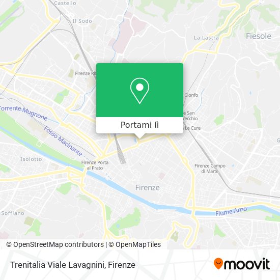 Mappa Trenitalia Viale Lavagnini
