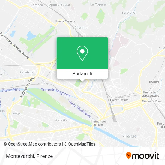 Mappa Montevarchi
