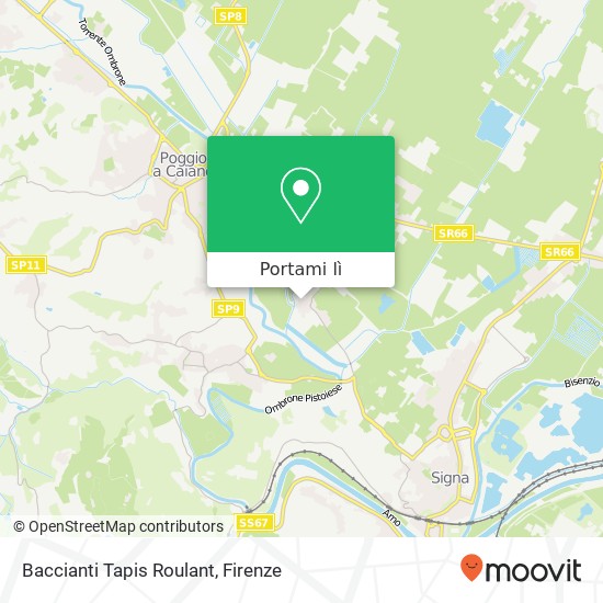 Mappa Baccianti Tapis Roulant