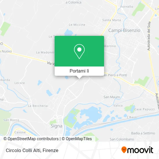 Mappa Circolo Colli Alti