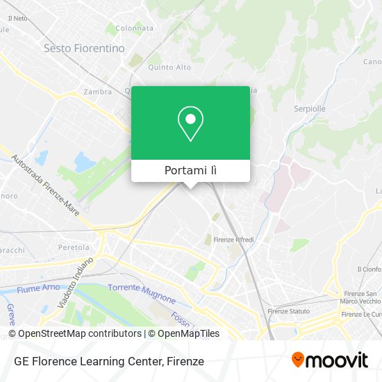 Mappa GE Florence Learning Center