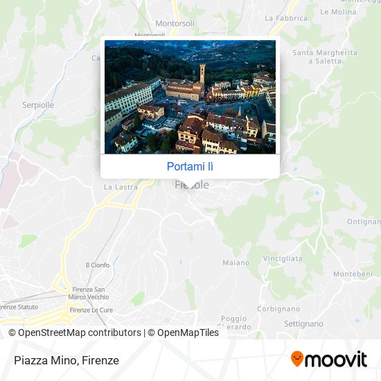 Mappa Piazza Mino