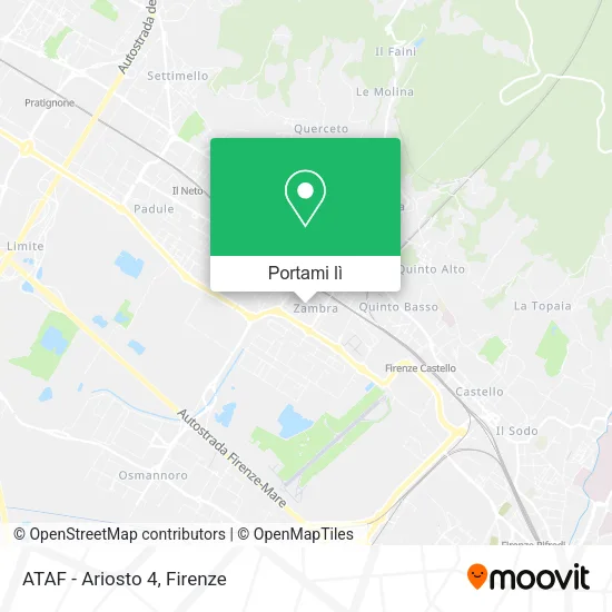 Mappa ATAF - Ariosto 4