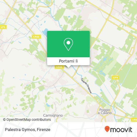 Mappa Palestra Gymos