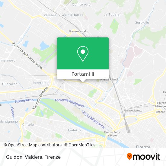 Mappa Guidoni Valdera