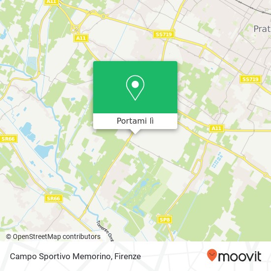 Mappa Campo Sportivo Memorino