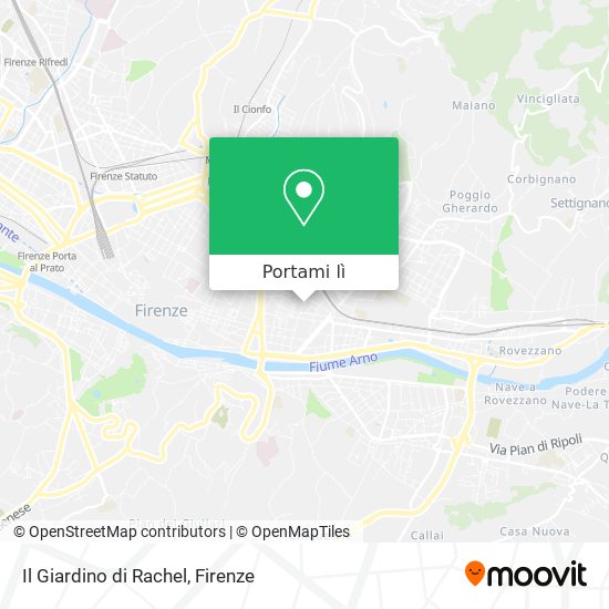 Mappa Il Giardino di Rachel