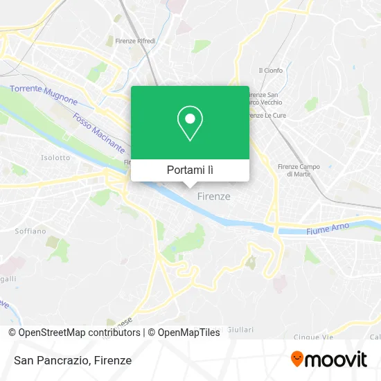 Mappa San Pancrazio