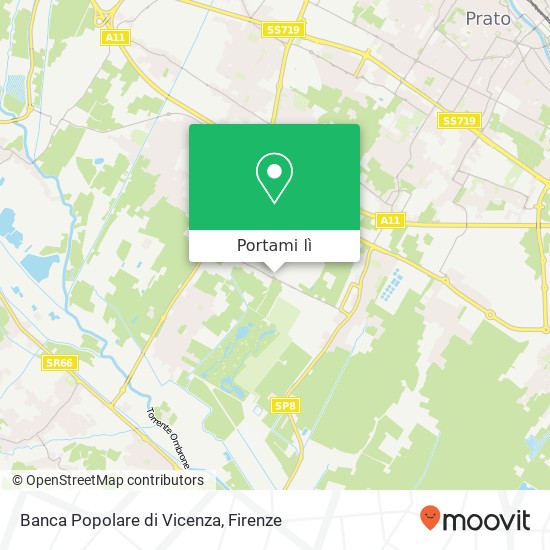 Mappa Banca Popolare di Vicenza