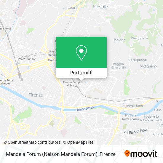 Mappa Mandela Forum (Nelson Mandela Forum)