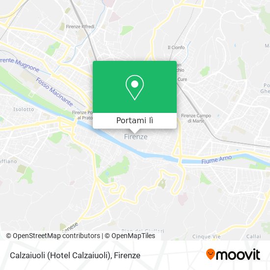 Mappa Calzaiuoli (Hotel Calzaiuoli)