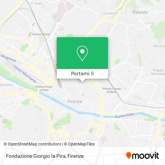 Mappa Fondazione Giorgio la Pira
