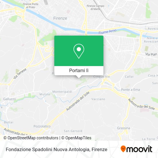 Mappa Fondazione Spadolini Nuova Antologia