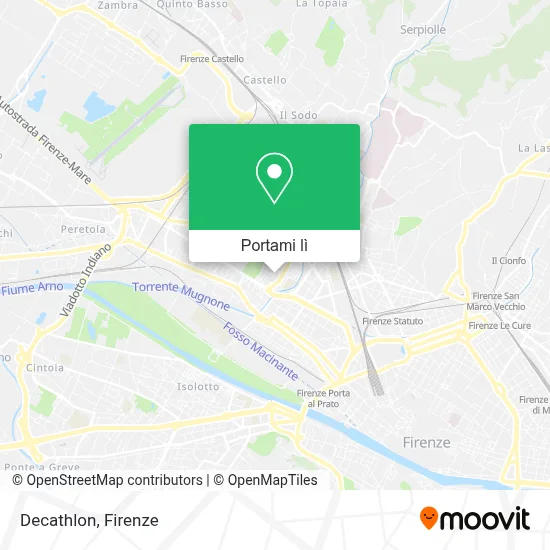 Mappa Decathlon