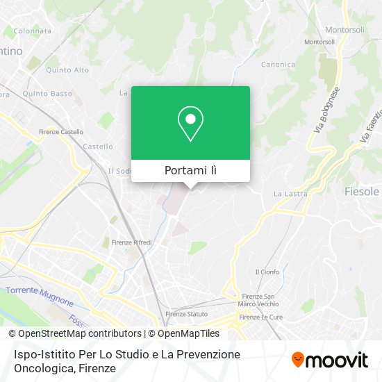 Mappa Ispo-Istitito Per Lo Studio e La Prevenzione Oncologica