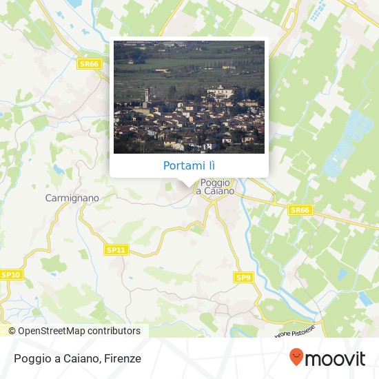 Mappa Poggio a Caiano