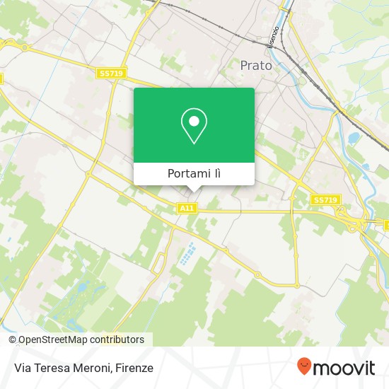 Mappa Via Teresa Meroni