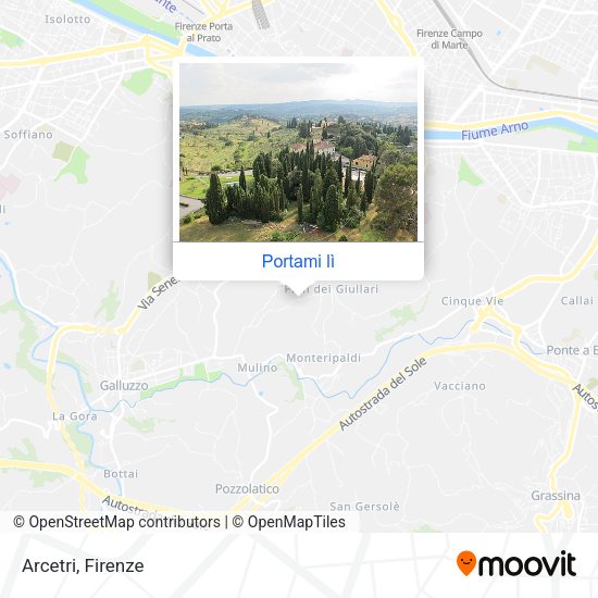 Mappa Arcetri